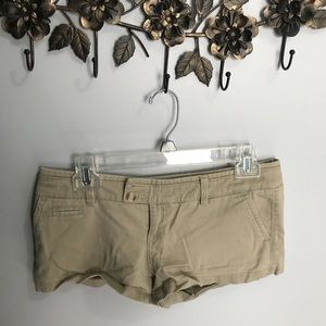 AE khaki shorts